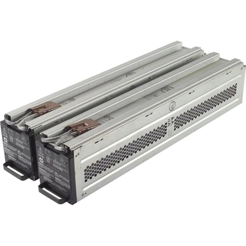 CARTUCHO DE BATERIAS DE RECAMBIO 140 DE APC PARA MODELOS SURTA3000XL, SRT5KXLT, SRT6KXLT, SRT8KXLT, SRT10KXLT, SURT15KRMXLT, SURT20KRMXLT LO CONFORMAN LAS 2 BATERIAS QUE SE VISUALIZAN EN LA IMAGEN