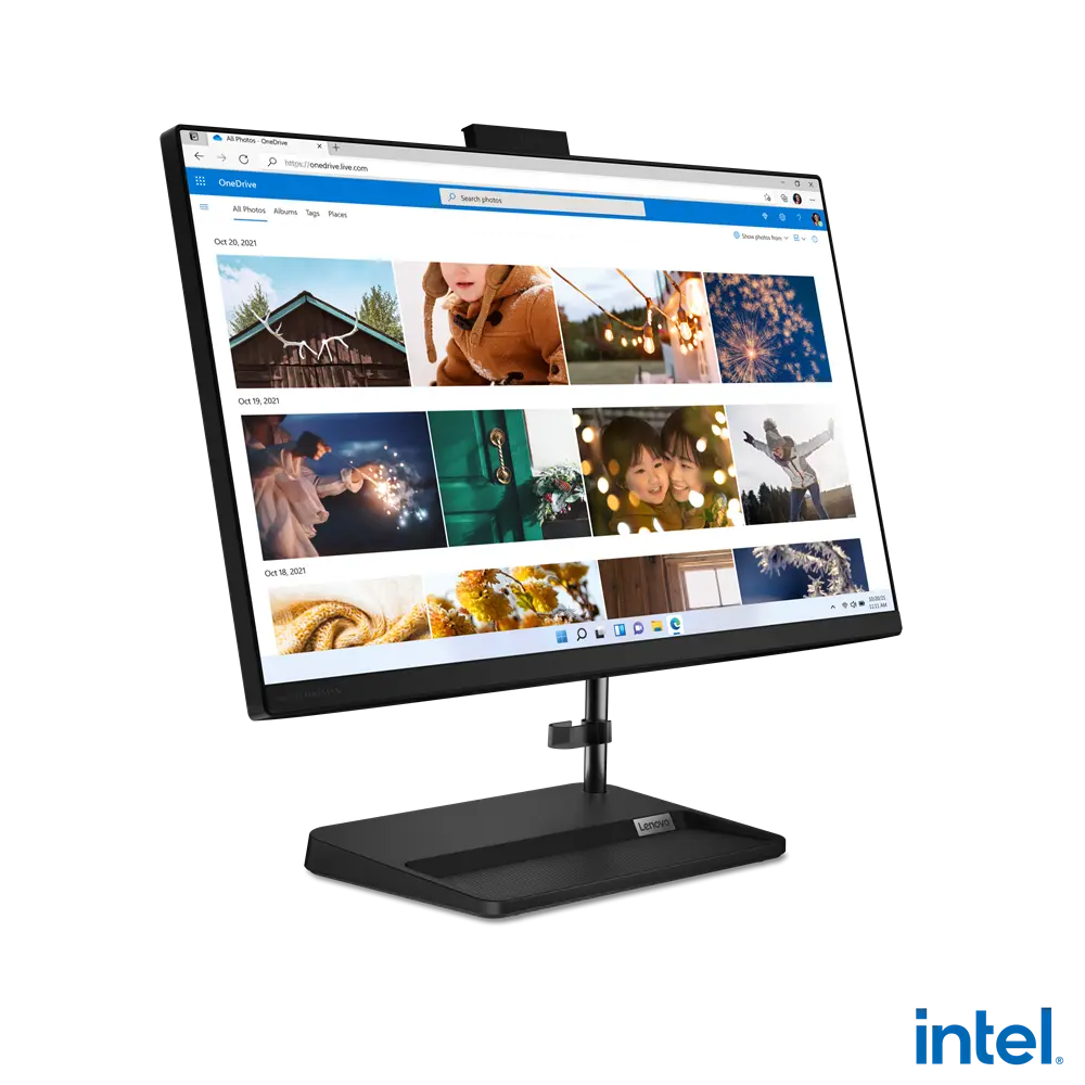 AIO LENOVO IDEACENTRE 3 24IAP7 / CORE I3 1215U 1.2GHZ / 8GB DDR4 / 256GB SSD / 23.8 FHD 1920X1080 / COLOR BLANCO / WIN 11 HOME / 1YR CENTRO DE SERVICIO