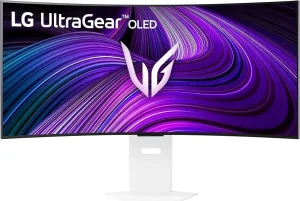 MONITOR PC LG 39GX90SA-W GAMING CURVO ULTRAGEAR OLED 39 PULG,240HZ,3440X1440,21:9,BRILLO 275CD/M2,1500000:1,TR 0.03MS(GTG),HDR10,AMD FREESYNC,NVIDIA G-SYNC,HDMI,DP,USB-C,WI-FI,BLUETOOH,ALTAVOZ 7WX2.