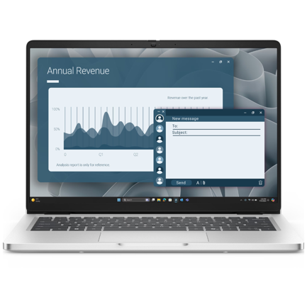 DELL PORTATIL DELL PRO 14 AMD RYZEN AI 7 350 32 GB RAM 512 SSD WINDOWS 11 PRO 14 PLUGADAS 3 Y PROSUPPORT