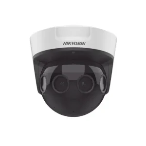 CAMARA HIKVISION/ PANOVU SERIES / VISTA PANORÁMICA 180° / 8 MEGAPIXEL EN TOTAL / 4 LENTES 2.8 MM (2 MEGAPIXEL) / 20 MTS IR EXIR / EXTERIOR IP67 / IK10 / 12 VCC / POE+ / MICROSD