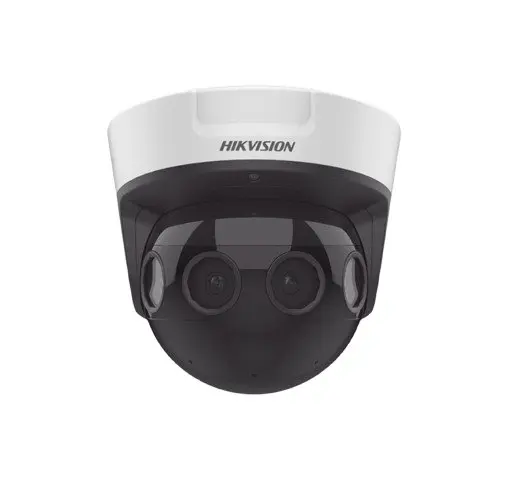 CAMARA HIKVISION/ PANOVU SERIES / VISTA PANORÁMICA 180° / 8 MEGAPIXEL EN TOTAL / 4 LENTES 2.8 MM (2 MEGAPIXEL) / 20 MTS IR EXIR / EXTERIOR IP67 / IK10 / 12 VCC / POE+ / MICROSD