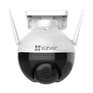 CAMARA EZVIZ WI FI / C8C / 4K 8MP / PT / EXTERIOR / VISION NOCTURNA / AUDIO BIDIRECCIONAL/ VISION 360/ DETECCION INTELIGENTE DE PERSONA Y VEHICULOS / AUTO ZOOM/ IP65