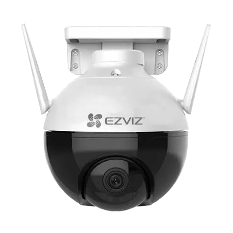 CAMARA EZVIZ WI FI / C8C / 4K 8MP / PT / EXTERIOR / VISION NOCTURNA / AUDIO BIDIRECCIONAL/ VISION 360/ DETECCION INTELIGENTE DE PERSONA Y VEHICULOS / AUTO ZOOM/ IP65
