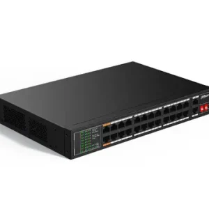 SWITCH / DAHUA/ DH-SF1026LP/POE FAST ETHERNET DE 26 PUERTOS/HASTA 190 WATTS TOTALES/ 24 PTOS POE 10/100/ 2 PUERTOS UPLINK 10/100/1000/ SWITCHING 8.8 GBPS/ STANDARES: IEEE802.3AF; IEEE802.3AT; HI-POE/
