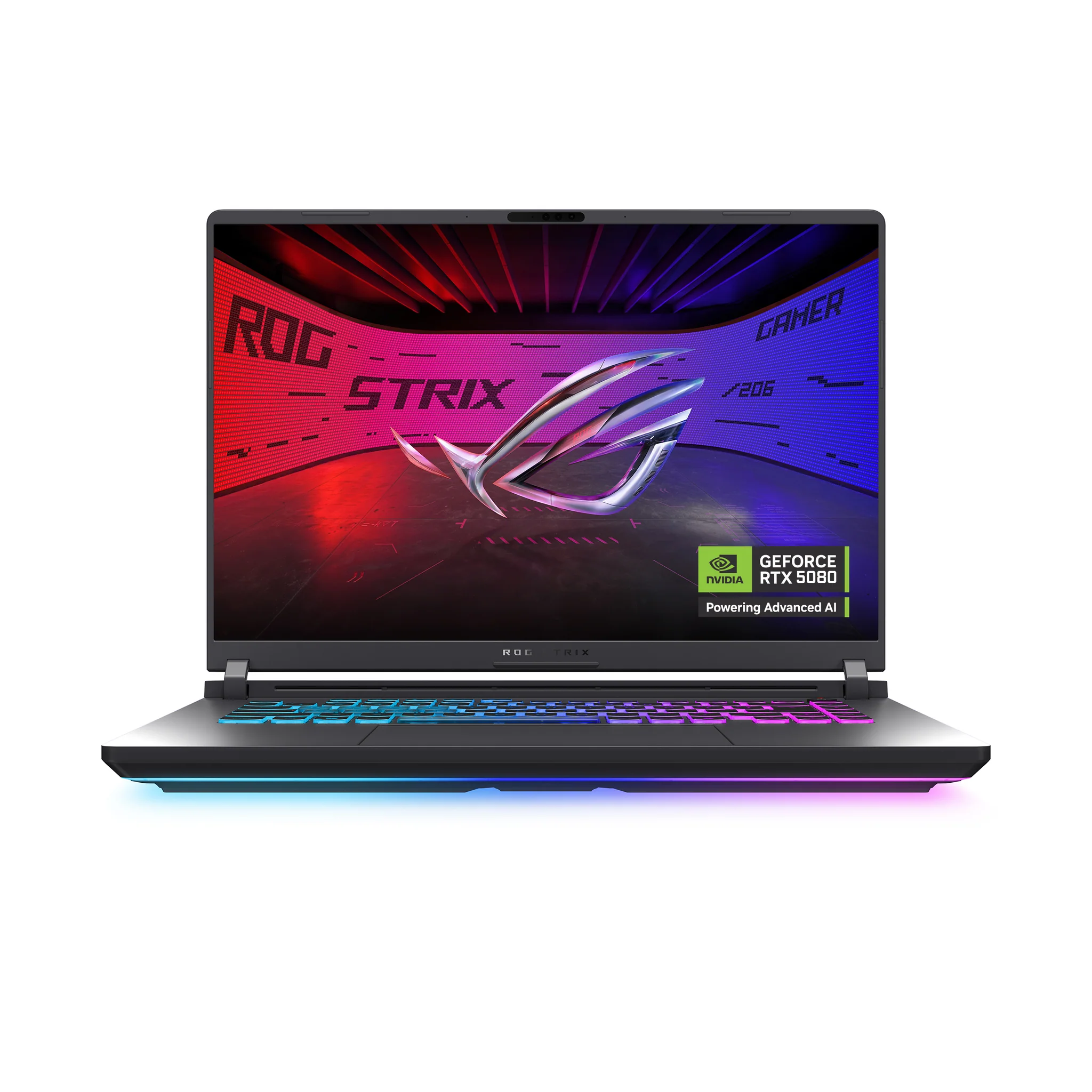 LAPTOP ASUS ROG STRIX G16 G615LW, ULTRA 9 275HX, 16 PULGADAS FHD 1920X1200, 32GB RAM, 2TB PCIE G4 SSD, NV RTX5080,16GB GDDR7, WINDOWS HOME 11, 1 AÑO DE GARANTIA.